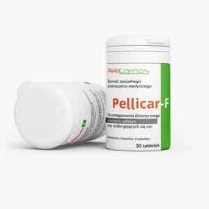 Pellicar-F 30 tabletek leczenie odleżyn i ciężko gojących się ran